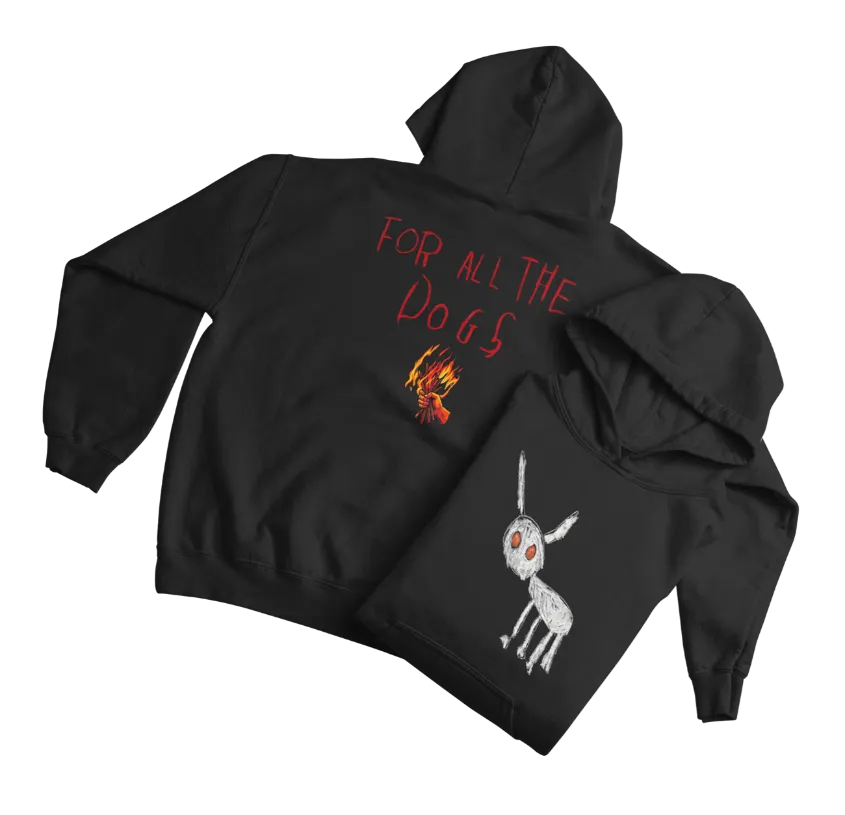 for all the dogs drake hoodie