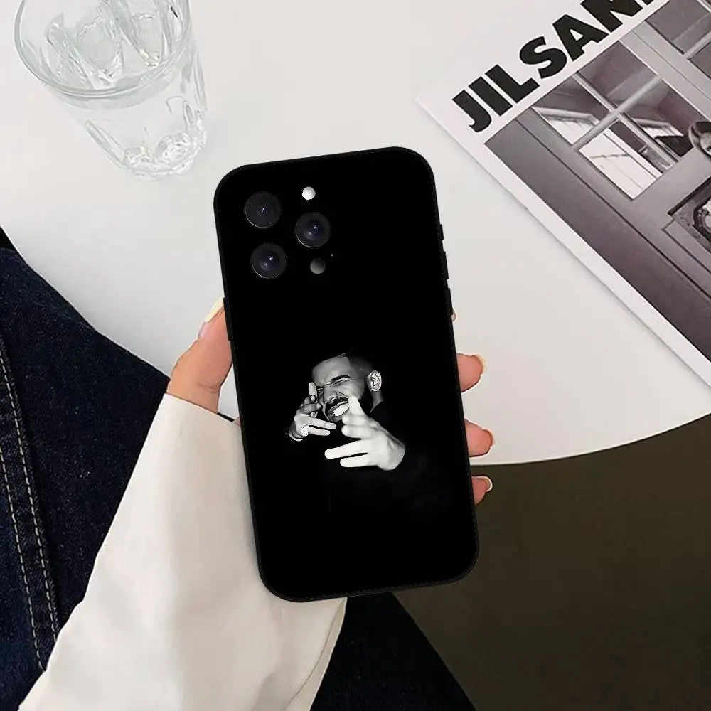 Drake Phone Case with colorful designs related to the artist